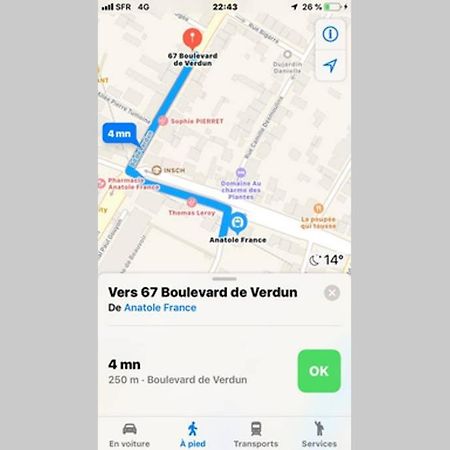 شقة L'Urbain, Metro Anatole France, Proche Gare, Chu رينز المظهر الخارجي الصورة